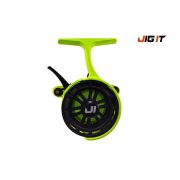 Катушка Зимняя Jig It Team Dubna Vib Special G2 LIME, left hand