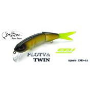 Воблер Серебряный Ручей PLOTVA TWIN  SSV-PTF   DD - 11  FL/ 0,2-1,0 m/6,0g/85 mm