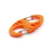 Карабин "СЛЕДОПЫТ" 5 см, двойной, abs-пластик/3000/