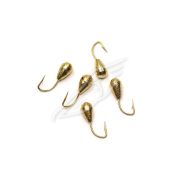 Мормышка вольф. точеная "ЯМАН" Дробь с ушк., р.5, вес 1,2, цв. фосфор (уп. 5 шт.)