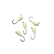 Мормышка вольф. точеная "ЯМАН" Капля с ушк., р.3, вес 0,6, цв. золото (уп. 5 шт.)