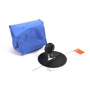 Набор жерлиц оснащ. с алюм. стойкой d-210 мм, катушка 75 мм, груз конус 7г, леска L-10 м, d-0,4 мм