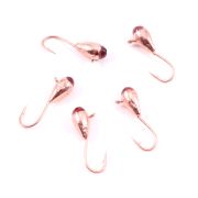 Мормышка вольф"ЯМАН"Капля с ушк, р.5,вес 1,90,цв.оранж(уп.5 шт.)