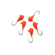Мормышка вольф"ЯМАН"Капля с ушк, р.3,вес 0,50,цв.аргиана(уп.5 шт.)