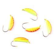 Мормышка вольф"ЯМАН"Супер банан с ушк, р.3,вес 0,90 цв.красно-синий(уп.5 шт.)