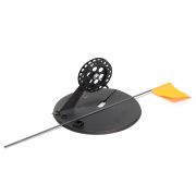 Жерлица осн. Yaman с угл. пласт. стойкой d-210 мм, кат. 90 мм, груз конус 7 г, леска L-10 м, d-0,4 м