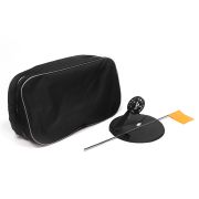 Набор жерлиц осн. Yaman с угл. пласт. стойкой d-210мм, кат.75мм, гр.конус 7г, леска 10м,d-0,4мм, пов