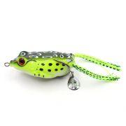 Лягушка-незацепляйка Namazu FROG с лепестком, 65 мм, 18 г, цвет 07, крючок-двойник YR Hooks (BN) #3/