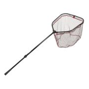 Подсачек складной телескопич. Namazu Pro NoKnot Net PVC, L-160 см, квадр.складной обод 60 см,PVC/20/