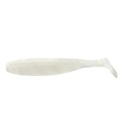 Виброхвост YAMAN PRO Sharky Shad, р.4,5 inch, цвет #01 - White (уп 5 шт.)