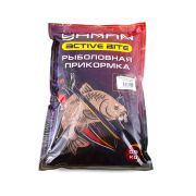 Прикормка Yaman Active Bite Сазан (малина), цв. красный, 900 г/15/