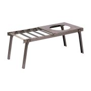 Решетка костровая "Следопыт" с подставкой под казан, усиленная