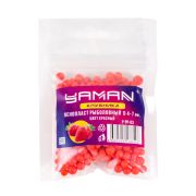 Пенопласт рыболовный Yaman Клубника, d 4-7 мм, цв. красный (уп. 250 шт)/50/
