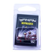 Мормышка безнасад. ЯМАН "Гвоздешарик" матовый шоколад, d-2,5 мм, вес 0,6 г,кристалл хамелеон(уп.5шт)