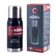 Термос "СЛЕДОПЫТ-MEGAPOLIS", 2 крышки, 0,75 л/40/