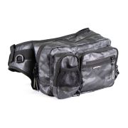 Сумка рыболовная "Yaman" Fishing Hip Bag, 28х21х17 см, цв. серый камуфляж/6/