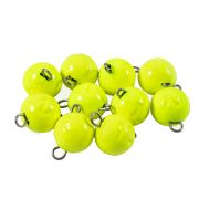 Груз Чебурашка окрашенный разборный "ЯМАН" (10 шт.) - 12 гр., жёлтый/450/