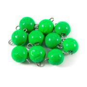 Груз Чебурашка окрашенный разборный "ЯМАН" (10 шт.) - 12 гр., зелёный/450/