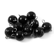 Груз Чебурашка окрашенный разборный "ЯМАН" (10 шт.) - 12 гр., чёрный/450/