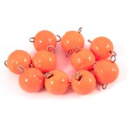 Груз Чебурашка окрашенный разборный "ЯМАН" (10 шт.) - 16 гр., оранжевый/300/