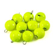 Груз Чебурашка окрашенный разборный "ЯМАН" (10 шт.) - 18 гр., жёлтый/250/