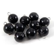 Груз Чебурашка окрашенный разборный "ЯМАН" (10 шт.) - 20 гр., чёрный/250/