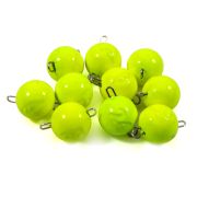 Груз Чебурашка окрашенный разборный "ЯМАН" (10 шт.) - 24 гр., жёлтый/250/