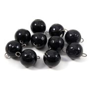 Груз Чебурашка окрашенный разборный "ЯМАН" (10 шт.) - 24 гр., чёрный/250/