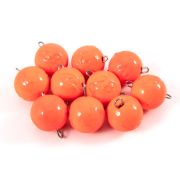 Груз Чебурашка окрашенный разборный "ЯМАН" (10 шт.) - 28 гр., оранжевый/200/