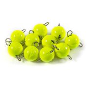 Груз Чебурашка окрашенный разборный "ЯМАН" (10 шт.) - 6 гр., жёлтый/500/