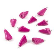 Груз Пуля-эксцентрик окрашенный разборный "ЯМАН" (10 шт.) - 14 гр., фиолетовый/350/