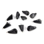 Груз Пуля-эксцентрик окрашенный разборный "ЯМАН" (10 шт.) - 14 гр., чёрный/350/