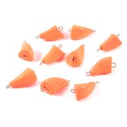 Груз Пуля-эксцентрик окрашенный разборный "ЯМАН" (10 шт.) - 16 гр., оранжевый/300/