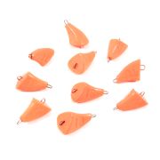 Груз Пуля-эксцентрик окрашенный разборный "ЯМАН" (10 шт.) - 18 гр., оранжевый/300/