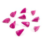 Груз Пуля-эксцентрик окрашенный разборный "ЯМАН" (10 шт.) - 18 гр., фиолетовый/300/