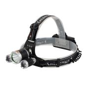 Фонарь налобный "Сибирский Следопыт -Fisher", 1LED WARM + 2 LED UV ,аккум.220В/100/60/