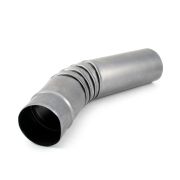 Труба угловая, 40 град., на печи под казан, печи дровяные Heavy и Light