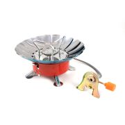 Газовая плитка мал. пьезо, ветрозащитная, шланг (цанг.)/50/