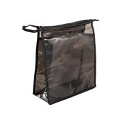 Косметичка "СЛЕДОПЫТ", 19х17х7 см, ПВХ, на молнии, цв. черный/50/