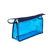 Косметичка "СЛЕДОПЫТ", 12х20х6 см, ПВХ, на молнии, цв. синий/50/