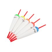 Поплавок ЯМАН "Конус" сквозной, пенопласт, 4,7 г, цвет в ассорт. (уп. 5 шт)