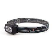 Фонарь налобный "СИБИРСКИЙ СЛЕДОПЫТ-PULSAR", 2 LED+2 LED SMD, аккум. 220В/100/