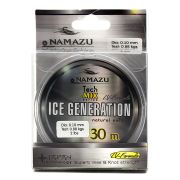 Леска Namazu "Ice Generation", L-30 м, d-0,14 мм, test-1,72 кг, прозрачная/10/