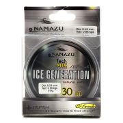 Леска Namazu "Ice Generation", L-30 м, d-0,20 мм, test-3,20 кг, прозрачная/10/