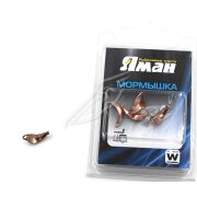Мормышка вольф"ЯМАН"Кобра с ушк, р.4, вес 0,70 цв.медь(уп.5 шт.)