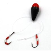 Приманка Балда ЯМАН "Булава-3" с плав.крючками, 8г цв.ч-к