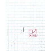 Крючок KOI "SODE-RING", размер 16 (INT)/3 (AS) цвет BN (10 шт.)/300/