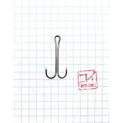 Крючок KOI "DOUBLE HOOK", размер 6 (INT), цвет BN, двойник (10 шт.)/19/