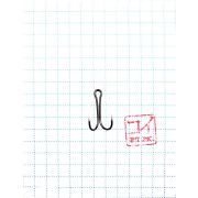 Крючок KOI "SHORT DOUBLE HOOK", размер 8 (INT), цвет BN, двойник (10 шт.)/20/