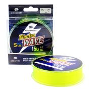 Леска "Shii Saido" Electro wave, L-150 м, d-0,148мм, test-1,72 кг, желтая/100/